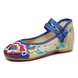 embroidered shoes