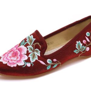 embroidered shoes