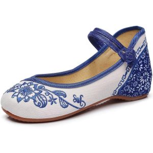 embroidered shoes