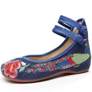 embroidered shoes