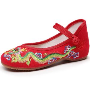 embroidered shoes