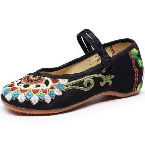 embroidered shoes