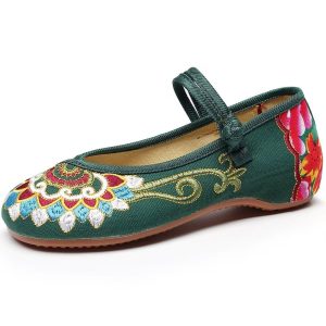 embroidered shoes