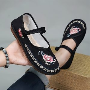 embroidered shoes