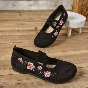 embroidered shoes