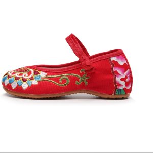 embroidered shoes