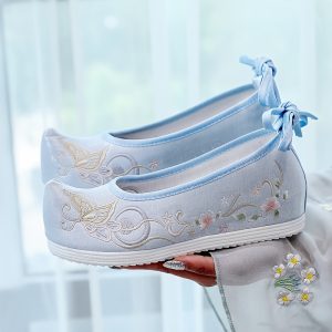 embroidered shoes