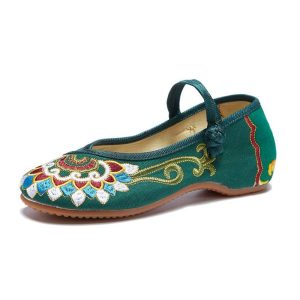 embroidered shoes