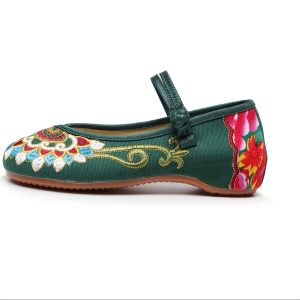 embroidered shoes