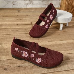 embroidered shoes