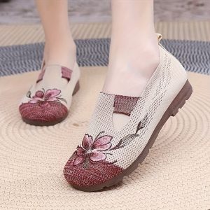 embroidered shoes