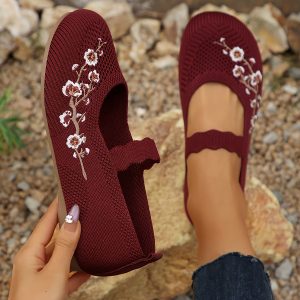 embroidered shoes